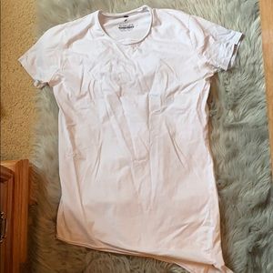 White Alphalete t-shirt